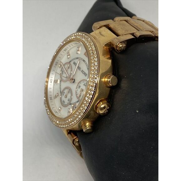 Michael Kors Parker MK5491 Women's Stainless Steel Analog Dial Quartz Watch MP53 - Picture 4 of 12